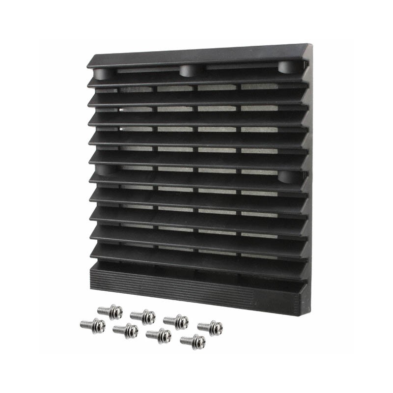 1 pcs : LFG120B - FAN GUARD LOUVERED 120MM BLACK