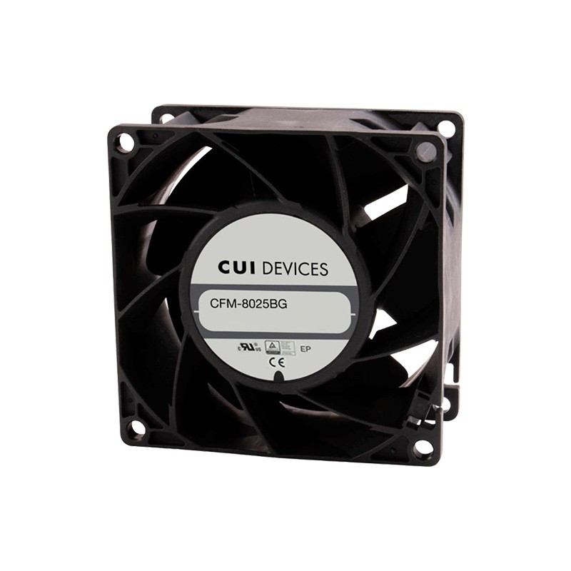 1 pcs : CFM-8025BG-150-444-22 - FAN AXIAL 80X25.4MM 12VDC WIRE