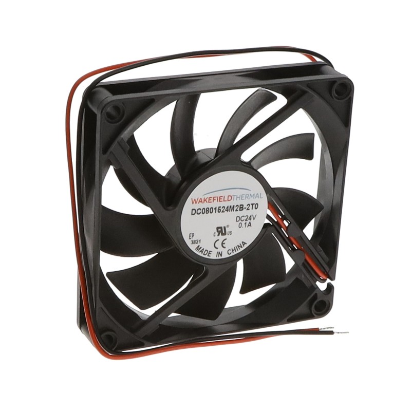 1 pcs : DC0801524M2B-2T0 - FAN 80X15MM 24VDC