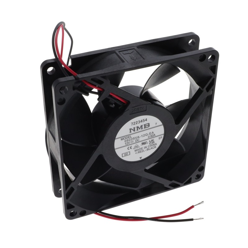 1 pcs : 09225VA-12Q-EA-00 - FAN AXIAL 92X25MM 12VDC WIRE