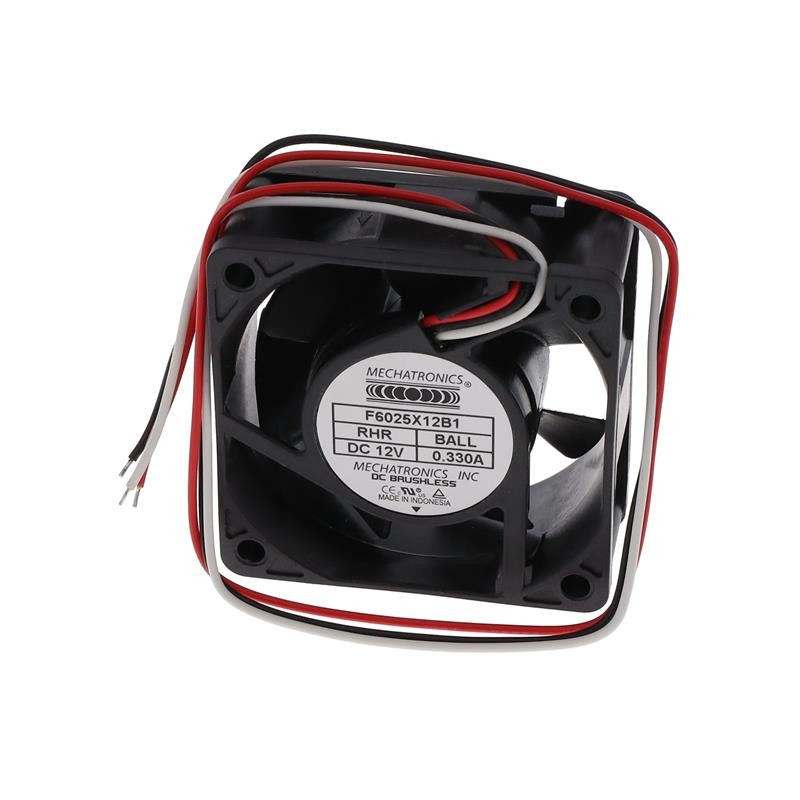 1 pcs : F6025X12B1-RHR - FAN AXIAL 60X25MM 12VDC WIRE