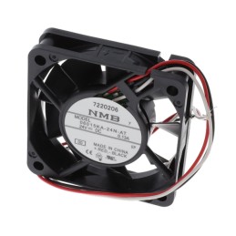 1 pcs : 06015KA-24N-AT-00 - FAN AXIAL 60X15MM 24VDC WIRE