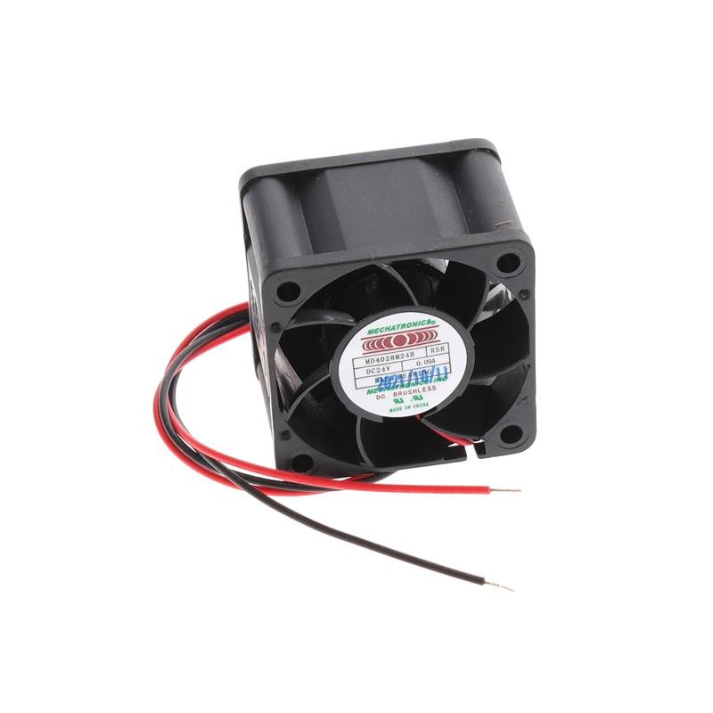 1 pcs : MD4028M24B-RSR - FAN AXIAL 40X28MM 24VDC WIRE