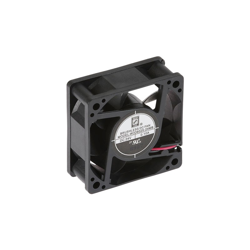1 pcs : OD6025-24MB - FAN AXIAL 60X25MM 24VDC WIRE