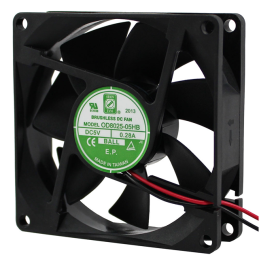 1 pcs : OD8025-05HB - FAN AXIAL 80X25MM BALL 5VDC WIRE