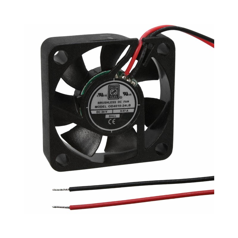 1 pcs : OD4010-24LB - FAN AXIAL 40X10.5MM 24VDC WIRE