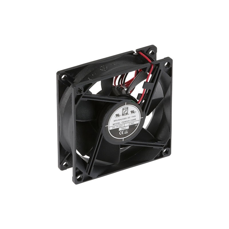 1 pcs : OD8025-24MB - FAN AXIAL 80X25MM 24VDC WIRE