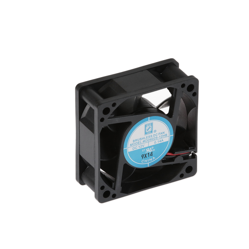 1 pcs : OD6025-12HB - FAN AXIAL 60X25MM 12VDC WIRE