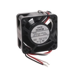 1 pcs : 04020VA-24M-AL-00 - FAN AXIAL 40X20MM 24VDC WIRE