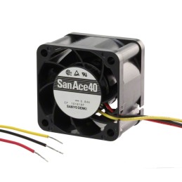 1 pcs : 9GA0412P3G011 - FAN AXIAL 40X28MM 12VDC WIRE