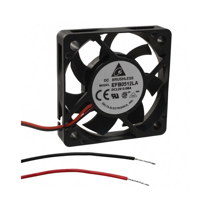 1 pcs : EFB0512LA - FAN AXIAL 50X10MM 12VDC WIRE