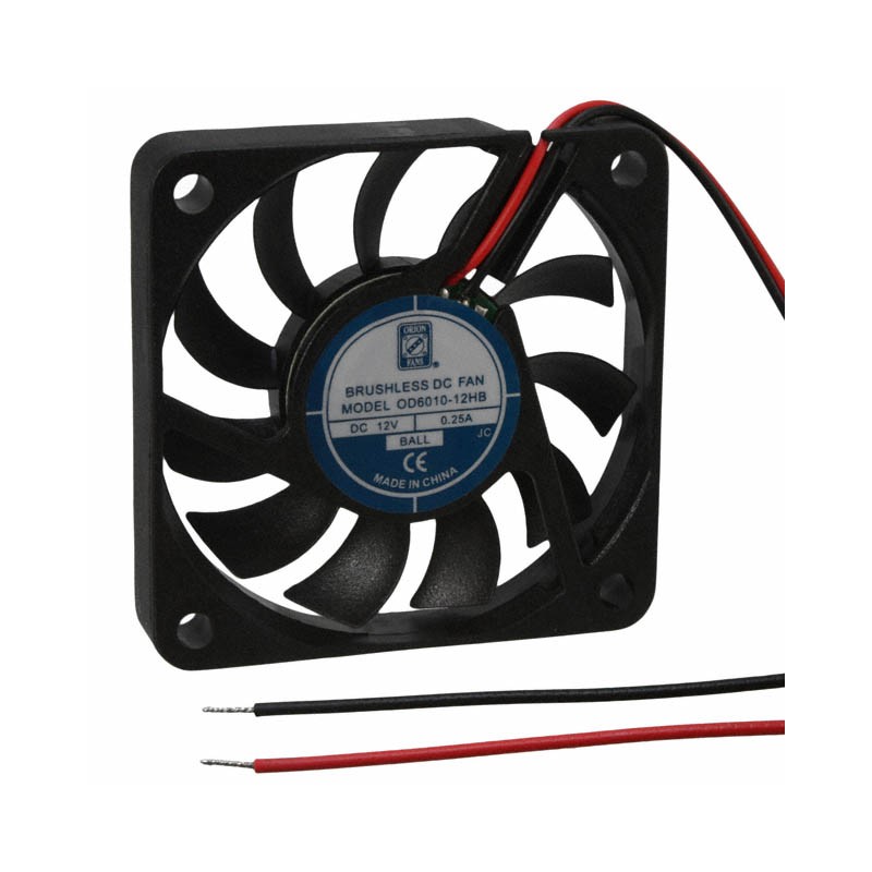 1 pcs : OD6010-12HB - FAN AXIAL 60X10.5MM 12VDC WIRE
