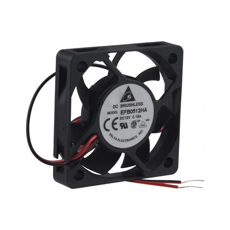 1 pcs : EFB0512HA - FAN AXIAL 50X10MM 12VDC WIRE