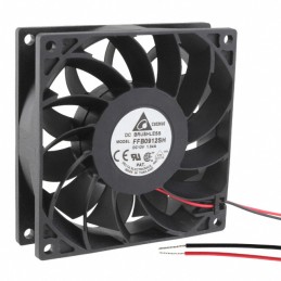 1 pcs : FFB0912SH - FAN AXIAL 92X25.4MM 12VDC WIRE