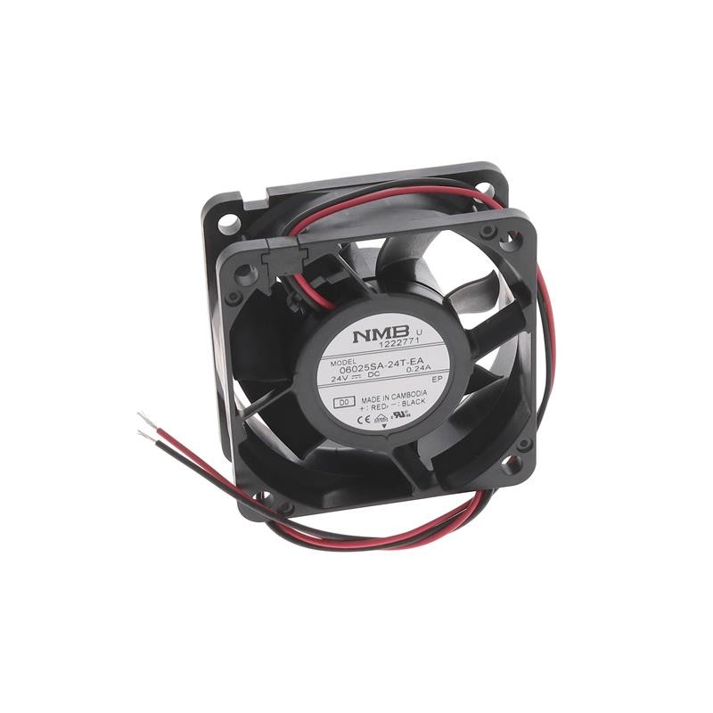1 pcs : 06025SA-24T-EA-D0 - FAN AXIAL 60X25MM 24VDC WIRE