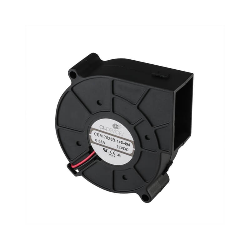 1 pcs : CBM-7525B-245-494-20 - DC BLOWER, 75.2 X 74.2 X 25 MM,