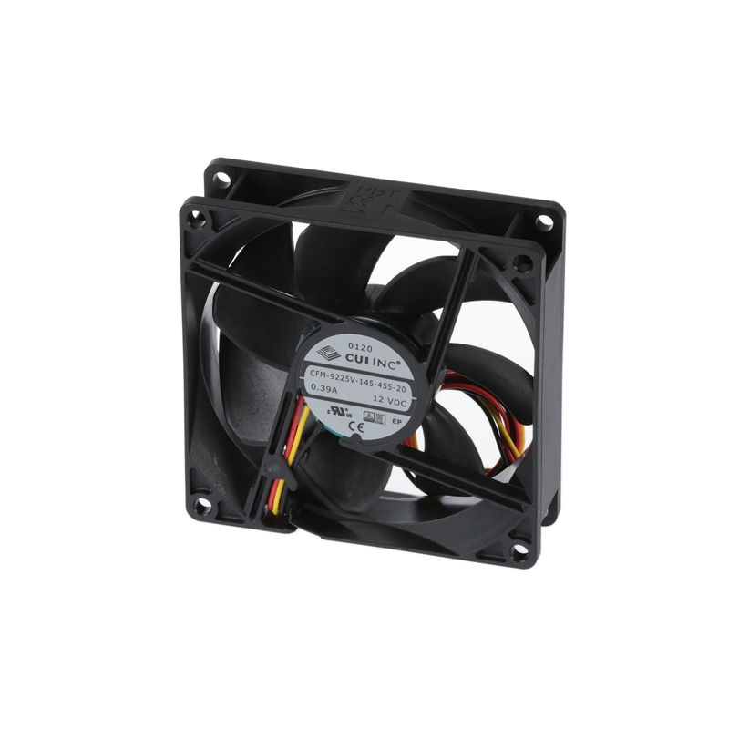 1 pcs : CFM-9225V-145-455-20 - FAN AXIAL 92X25MM 12VDC WIRE