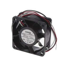 1 pcs : 06025SE-12R-FT-DW - FAN AXIAL 60X25MM 12VDC WIRE