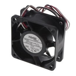 1 pcs : 06025SE-24R-FT-DW - FAN AXIAL 60X25MM 24VDC WIRE
