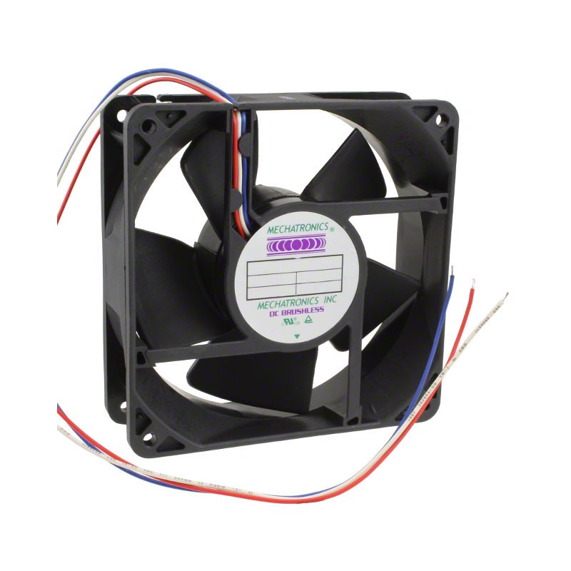 1 pcs : G1238L12B1-FSR-TTL - FAN AXIAL 120X38MM 12VDC WIRE