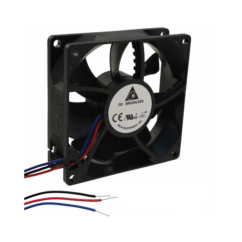 1 pcs : QFR0812SH-F00 - FAN AXIAL 80X25.4MM 12VDC WIRE