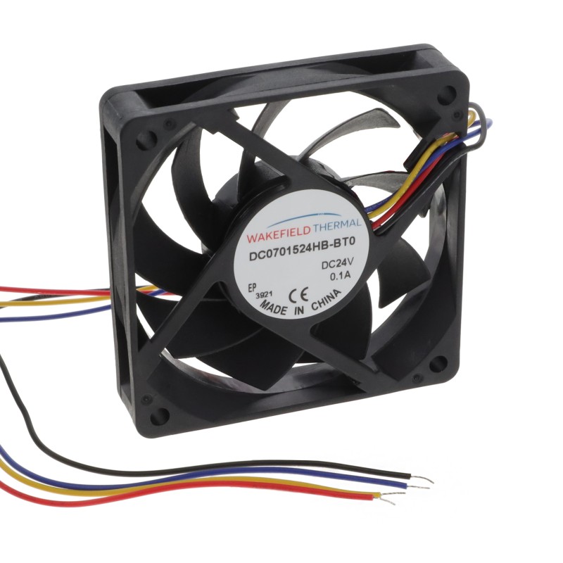 1 pcs : DC0701524H2B-BT0 - FAN 70X15MM 24VDC PWM/TACH