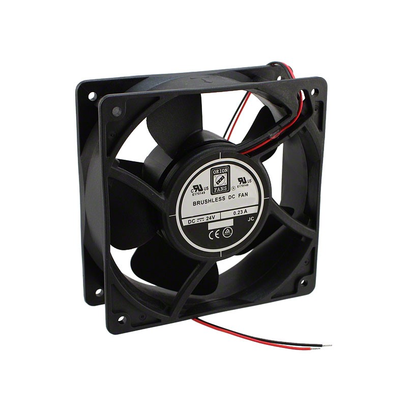 1 pcs : OD1238-24MSS - FAN AXIAL 120X38.5MM 24VDC WIRE