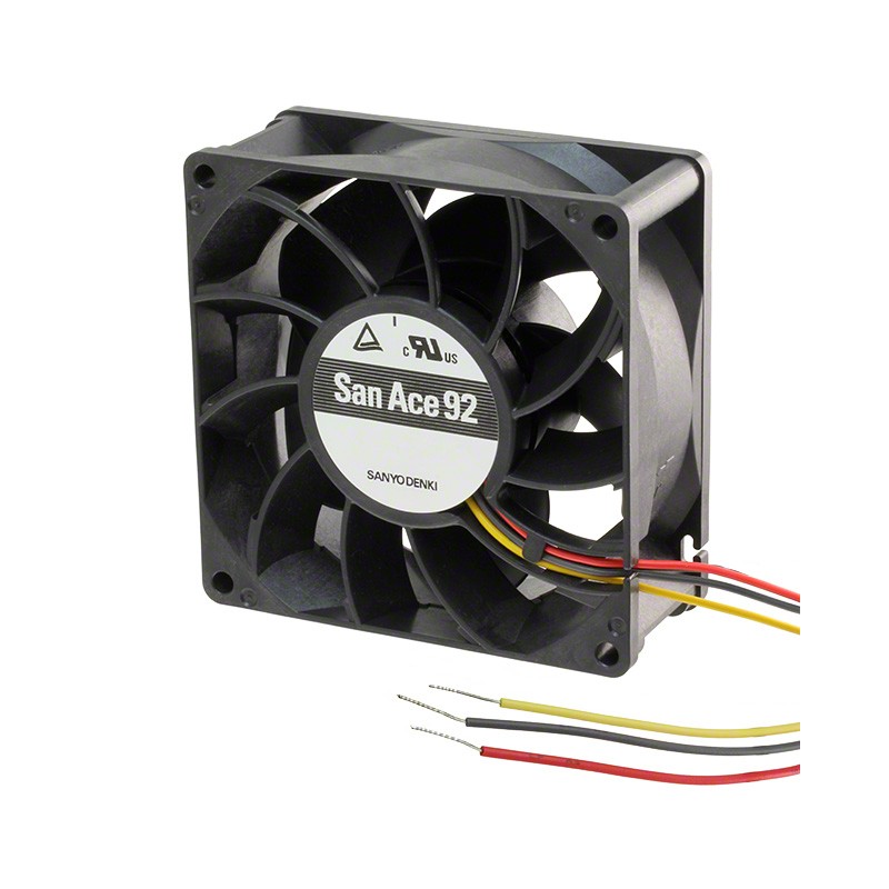 1 pcs : 9RA0912H40011 - FAN AXIAL 92X25MM 12VDC WIRE