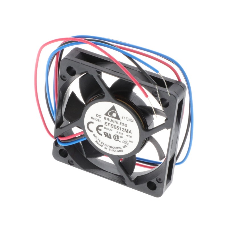 1 pcs : EFB0512MA-F00 - FAN AXIAL 50X10MM 12VDC WIRE