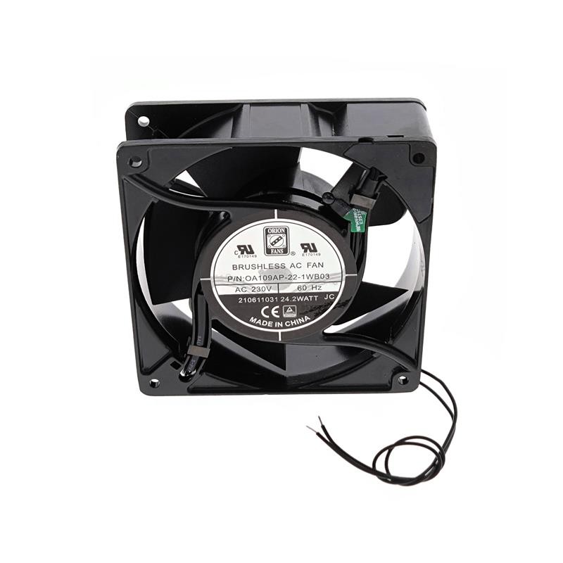 1 pcs : OA109AP-22-1WB03 - FAN AC, 220V BALL W/THERMAL CT