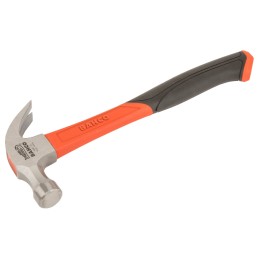 1 pcs - Bahco Steel Claw Hammer with Fibreglass Handle, 370g