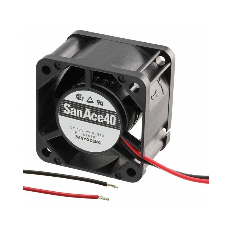 1 pcs : 109P0405H702 - FAN AXIAL 40X15MM BALL 5VDC WIRE