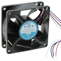 1 pcs : OD7025-12HHB10A - FAN AXIAL 70X25MM 12VDC WIRE