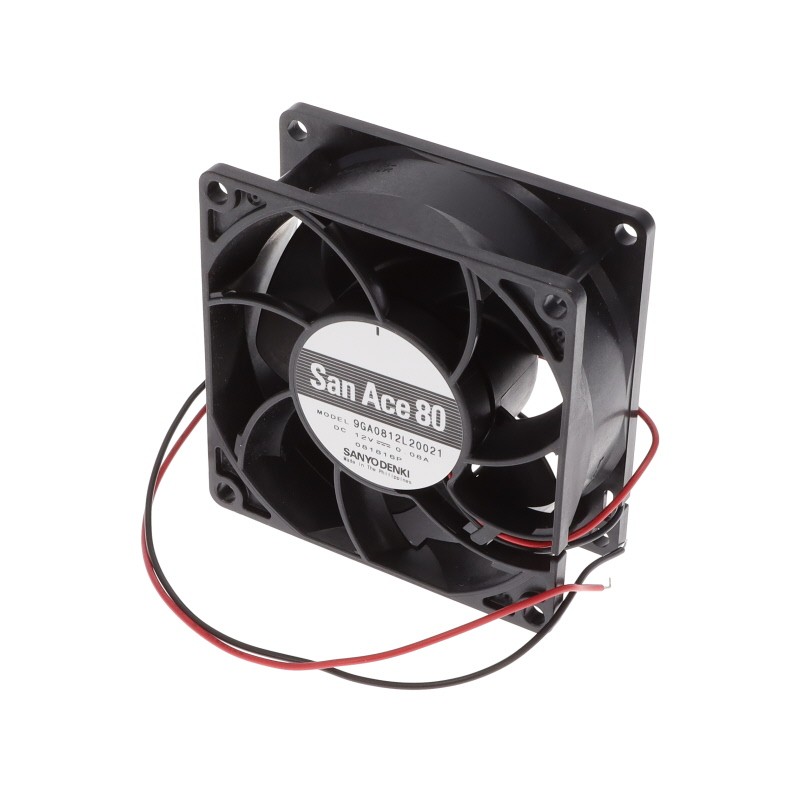 1 pcs : 9GA0812L20021 - FAN AXIAL 80X32MM 12VDC WIRE