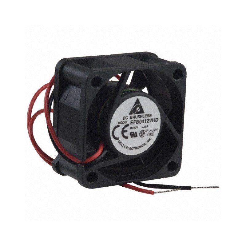 1 pcs : EFB0412VHD - FAN AXIAL 40X20MM 12VDC WIRE