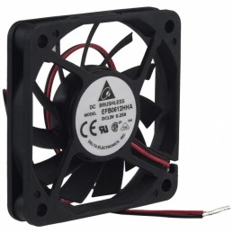 1 pcs : EFB0612HHA - FAN AXIAL 60X10MM 12VDC WIRE