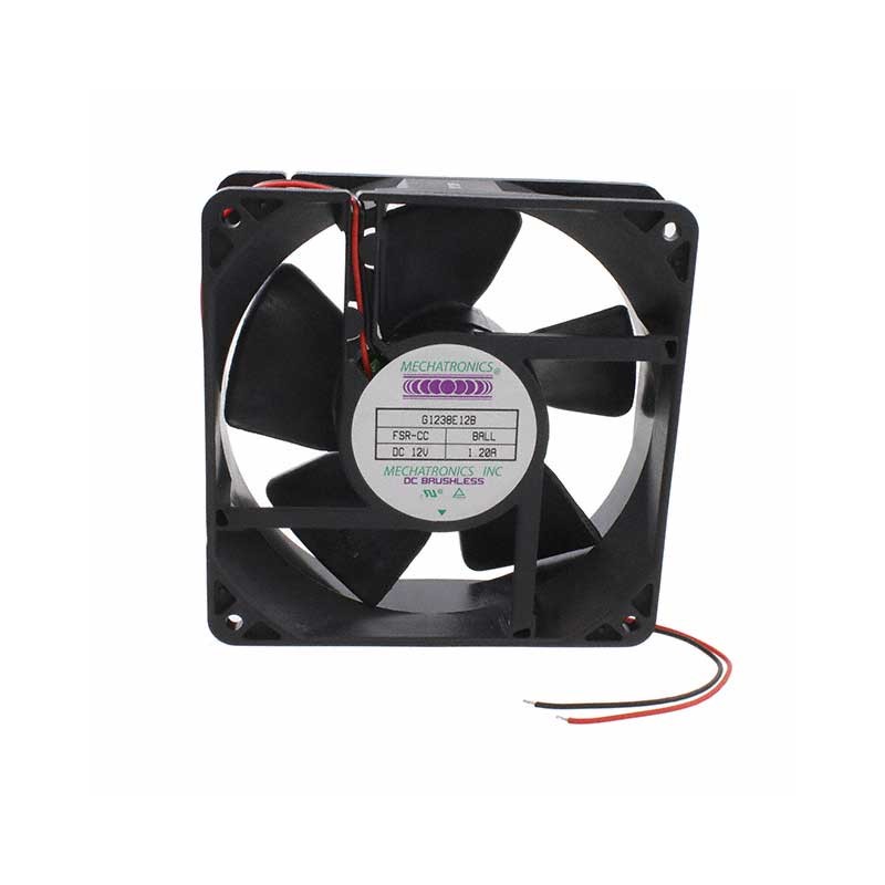 1 pcs : G1238E12B-FSR-CC - FAN AXIAL 120X38MM 12VDC WIRE