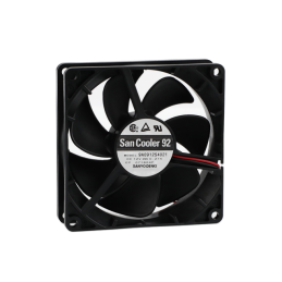 1 pcs : 9A0912S4021 - FAN AXIAL 92X25MM 12VDC WIRE