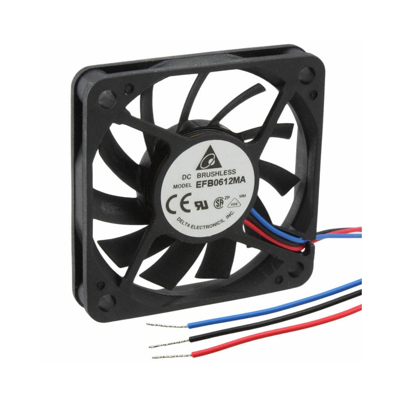 1 pcs : EFB0612MA-F00 - FAN AXIAL 60X10MM 12VDC WIRE