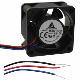 1 pcs : EFB0412VHD-R00 - FAN AXIAL 40X20MM 12VDC WIRE
