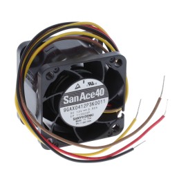 1 pcs : 9GAX0412P3K0011 - FAN AXIAL 40X28MM 12VDC WIRE