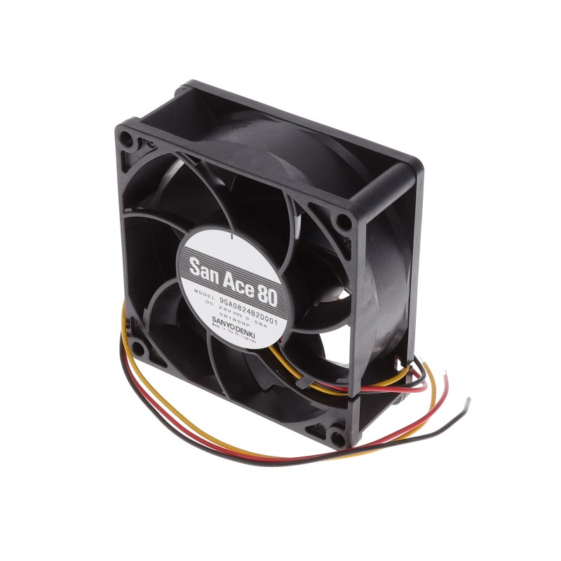 1 pcs : 9GA0824B2D001 - FAN AXIAL 80X32MM 24VDC WIRE