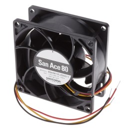 1 pcs : 9GA0812L2D0011 - FAN AXIAL 80X32MM 12VDC WIRE