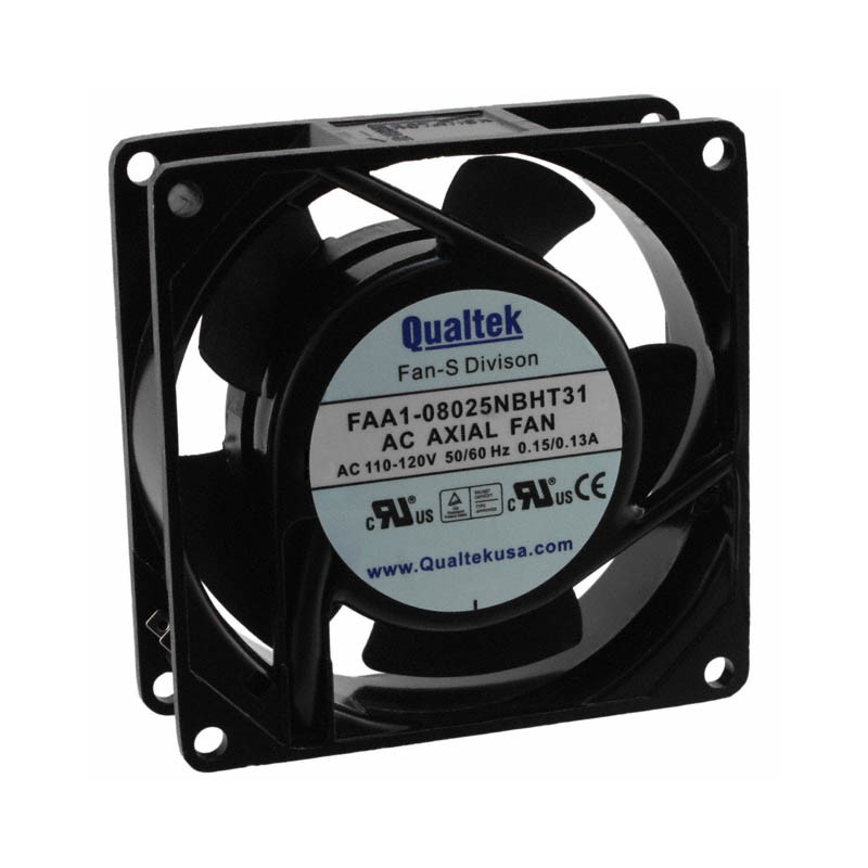 1 pcs : FAA1-08025NBHT31 - FAN AXIAL 80X25MM 115VAC TERM