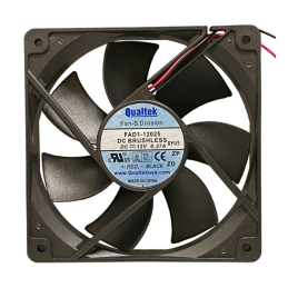 1 pcs : FAD1-12025CBLW12 - FAN AXIAL 120X25.5MM 12VDC WIRE