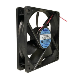 1 pcs : FAD1-12025CBLW12 - FAN AXIAL 120X25.5MM 12VDC WIRE