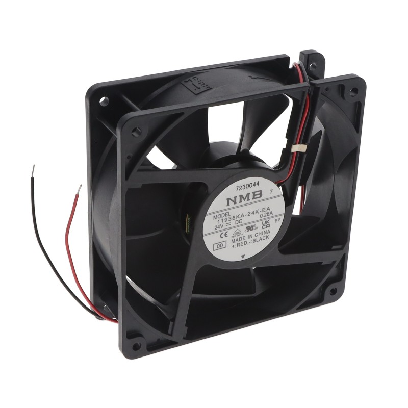 1 pcs : 11938KA-24K-EA-00 - FAN AXIAL 119X38.4MM 24VDC WIRE