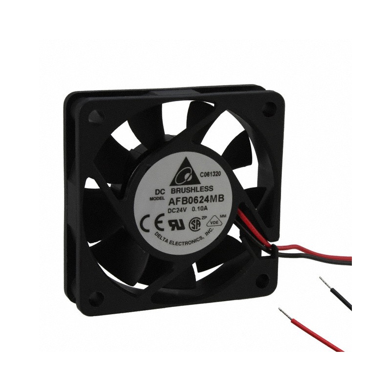 1 pcs : AFB0624MB - FAN AXIAL 60X15MM 24VDC WIRE