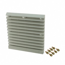 1 pcs : PFG-12N - FAN GUARD LOUVERED RAL7032