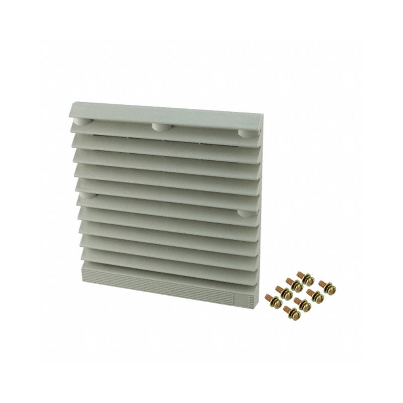 1 pcs : PFG-12N - FAN GUARD LOUVERED RAL7032